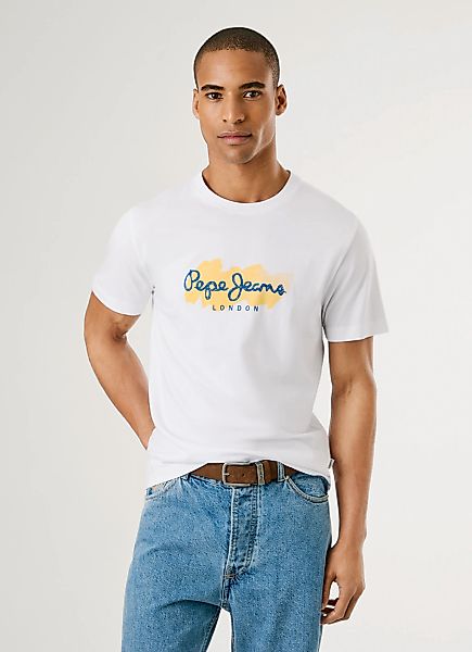 Pepe Jeans T-Shirt "MILTON TEE", mit Logoprint vorn günstig online kaufen