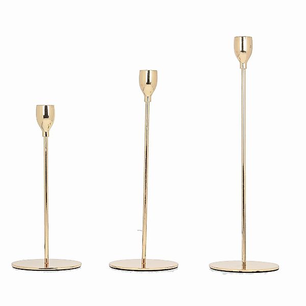 BOLTZE Wanddekoobjekt Boltze Kerzenleuchter Malte (3 Teilig, aus Metall, Fa günstig online kaufen