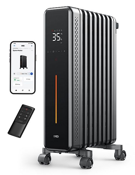 Dreo Heizgerät Dreo Ölradiator Energiesparend, 2000W Elektroheizung mit 9 R günstig online kaufen