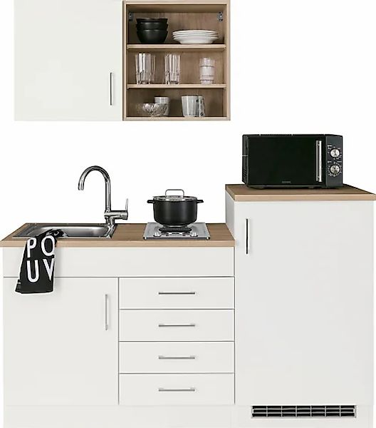 HELD MÖBEL Pantryküche »Mali«, Breite 160 cm, mit E-Geräten günstig online kaufen