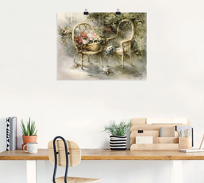 Artland Wandbild "Sommer II", Garten, (1 St.), als Leinwandbild, Poster in günstig online kaufen