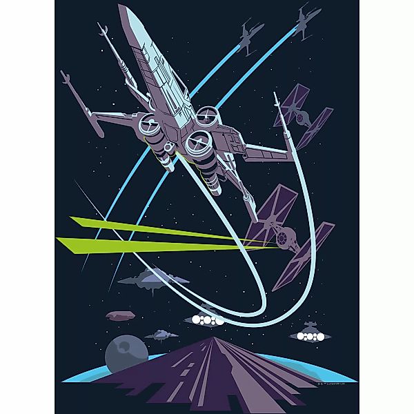 Komar Wandbild Star Wars X-Wing 30 x 40 cm günstig online kaufen