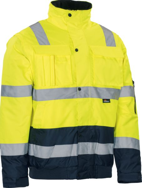 vizwell Pilotenjacke Warnschutz Arbeitsjacke Winterjacke auch günstig online kaufen