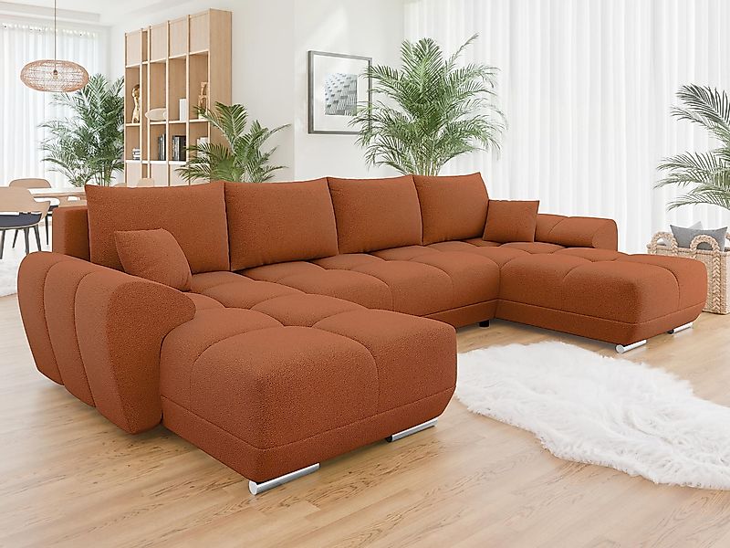 MIRJAN24 Wohnlandschaft Logo U, mit Bettkasten günstig online kaufen