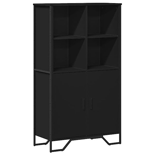vidaXL Highboard Highboard Schwarz 79,5x35,5x137,5 cm günstig online kaufen