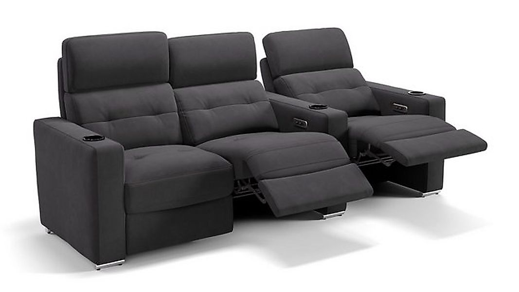 Sofanella 3-Sitzer Stoff BARI, Relaxcouch, Designersofa, Designer Sofa, 3er günstig online kaufen