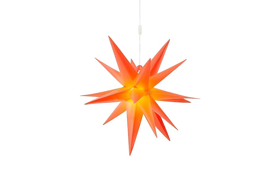 LED 3D Stern ¦ rot Ø: 60 Lampen & Leuchten > Außenleuchten - Höffner günstig online kaufen