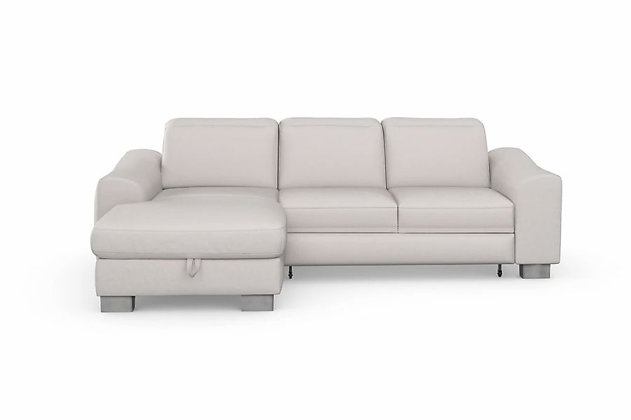 sit&more Ecksofa »Dundee L-Form«, mit Federkern und Edelstahlfüßen, wahlwei günstig online kaufen