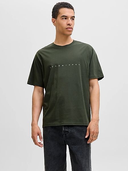 Jack & Jones Rundhalsshirt "JJESTAR JJ TEE SS NOOS", mit Logo Schriftzug günstig online kaufen