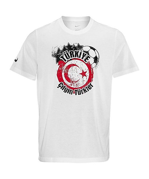 Nike T-Shirt Nike Performance Türkei T-Shirt Weiß Ftffwcz0881 Baumwolle günstig online kaufen