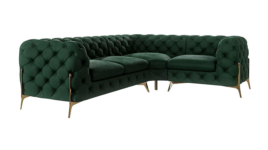 S-Style Möbel Ecksofa Ashley, Chesterfield mit günstig online kaufen