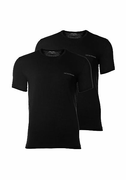 Emporio Armani T-Shirt "T-Shirt Pure Cotton 2er Pack" günstig online kaufen