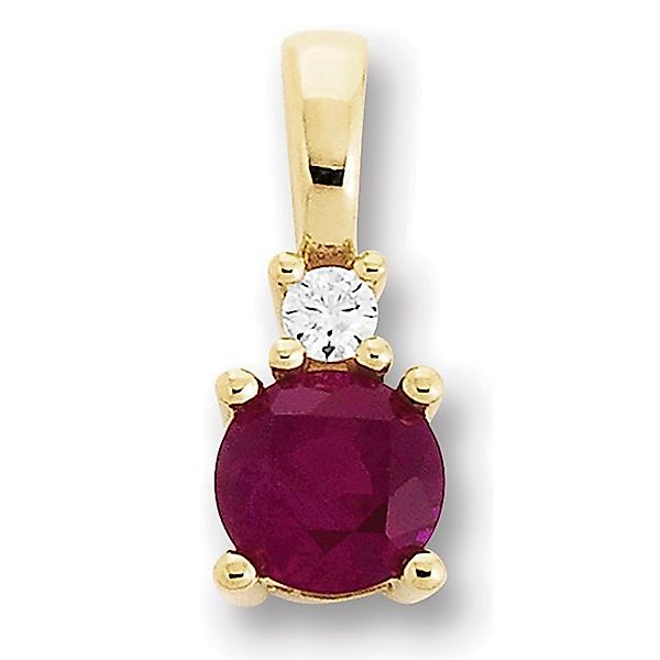 Vivance Kettenanhänger 0.02 ct Diamant Brillant günstig online kaufen