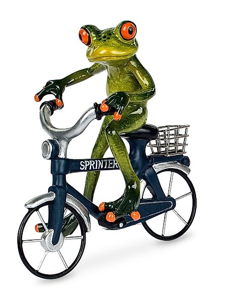 formano Dekofigur Frosch auf Fahrrad rot günstig online kaufen