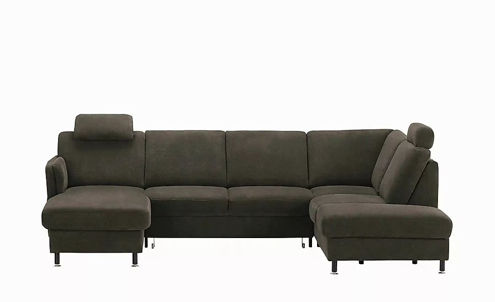 meinSofa Wohnlandschaft  Veit ¦ braun ¦ Maße (cm): B: 305 H: 90 T: 200.0 Po günstig online kaufen