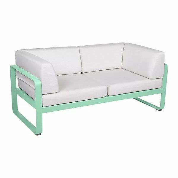 Bellevie 2-Sitzer Club Sofa 83 Opalgrün 81 Grauweiß günstig online kaufen