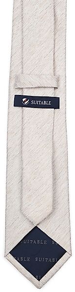 Suitable Krawatte Seide Délavé Beige - günstig online kaufen