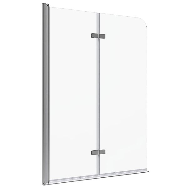 Aquabatos Badewannenfaltwand 120 x 140 cm 2tlg. Duschtrennwand faltbar Bade günstig online kaufen