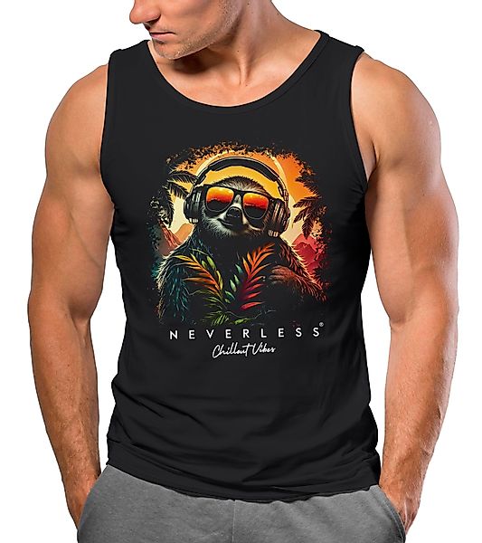 Neverless Tanktop Herren Tank-Top Musik DJ günstig online kaufen