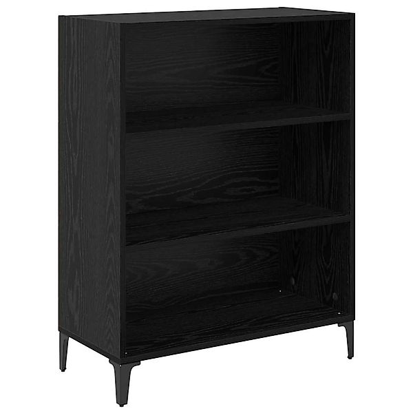 vidaXL Sideboard Schwarz Eichen-Optik 32,5 x 69,5 x 90 cm 880712 günstig online kaufen