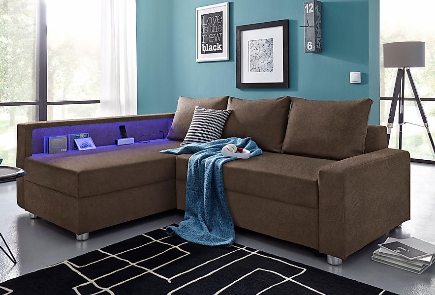 COLLECTION AB Ecksofa Relax L-Form, inklusive günstig online kaufen