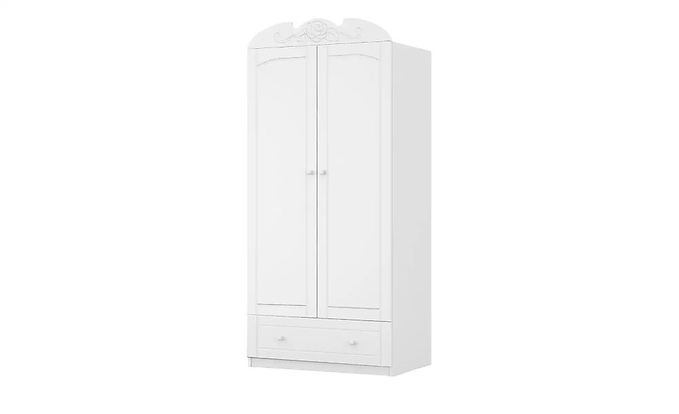 Kleiderschrank  Elisa ¦ weiß ¦ Maße (cm): B: 89,5 H: 180 Baby > Babymöbel > günstig online kaufen