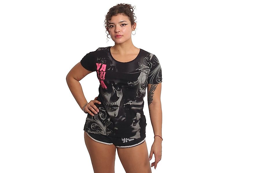 YAKUZA Rundhalsshirt Tribes mit verlängertem Rückenteil günstig online kaufen