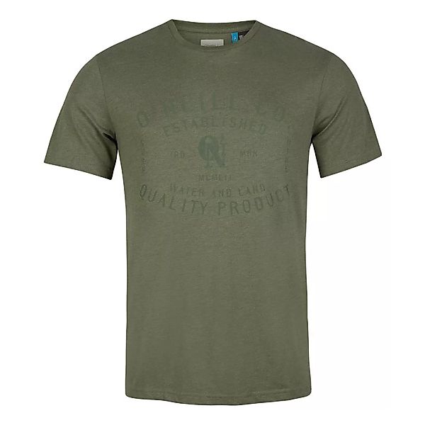 O´neill Established Kurzärmeliges T-shirt M Olive Leaves günstig online kaufen