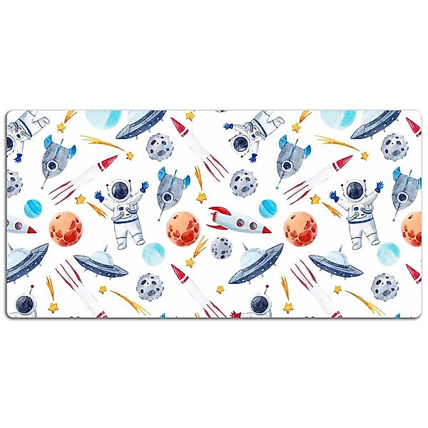 Tulup Schreibtischunterlage Astronaut Schreibtisch Unterlagen 90x45 cm Mehr günstig online kaufen