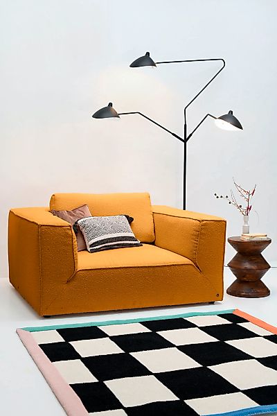 TOM TAILOR HOME Loveseat "BIG CUBE STYLE", mit bequemen Stegkissen, extra g günstig online kaufen