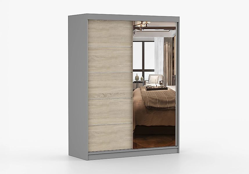 imoebel24 Schwebetürenschrank VISTA 05 150 cm günstig online kaufen
