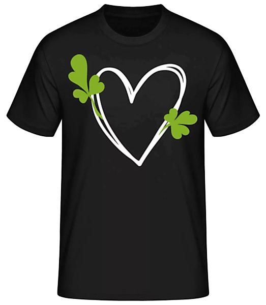 St Patrick's Day Herz · Männer Basic T-Shirt günstig online kaufen