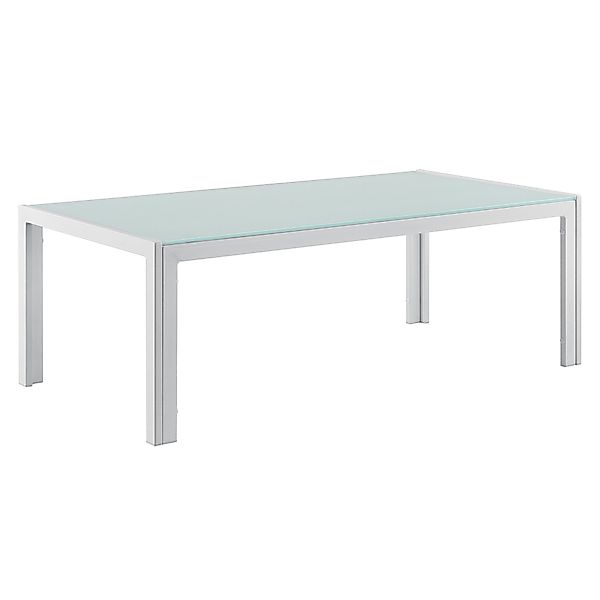 casa.pro Gartenlounge-Set, »Lerum« Gartentisch Glastisch 100x50x35 günstig online kaufen