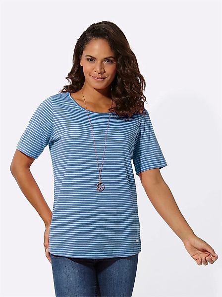 Casual Looks Kurzarmshirt "Ringelshirt", 1 Stk. günstig online kaufen