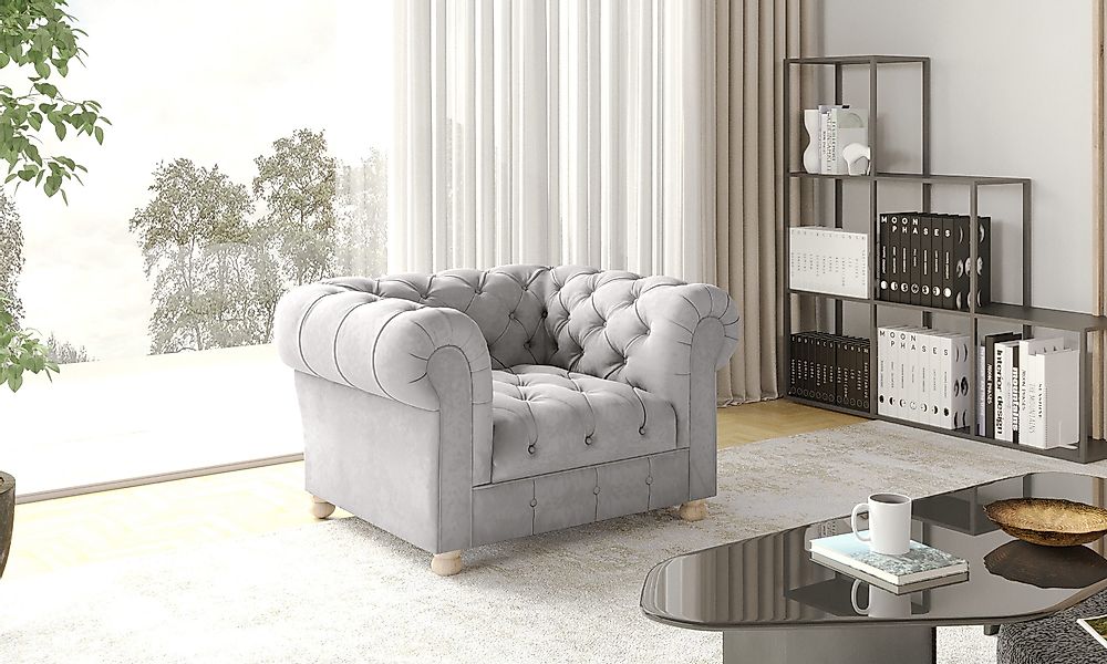 Kaiser Möbel Chesterfield-Sessel eleganter, klassischer in günstig online kaufen