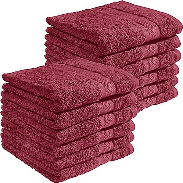 REDBEST Handtuch Handtuch "Chicago" 12er-Pack, Frottier günstig online kaufen