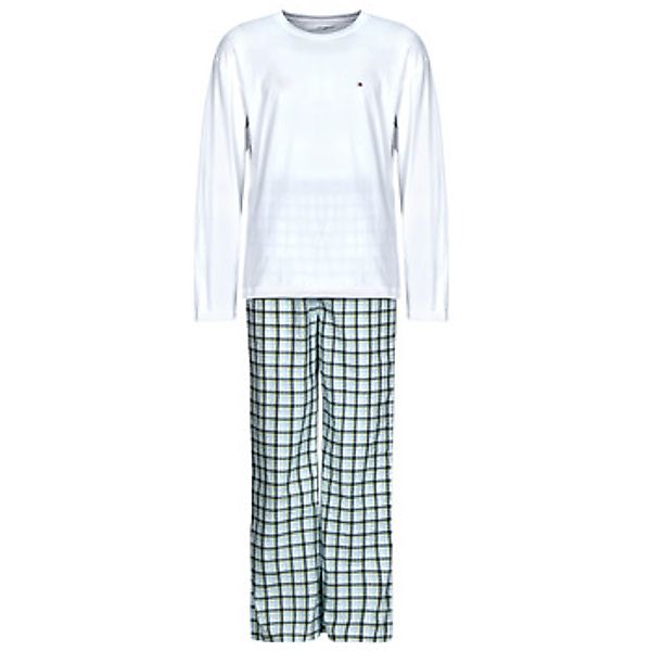 Tommy Hilfiger  Pyjamas/ Nachthemden LS WOVEN PJ SET PRINT günstig online kaufen