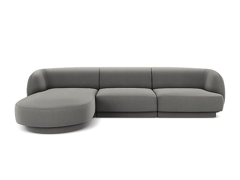 Micadoni Ecksofa Miley, 4-Sitzer günstig online kaufen