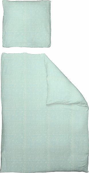 Adam Bettwäsche "Leinenbettwäsche Scribble" 2 Stk. tlg. aus 73% Leinen & 27 günstig online kaufen
