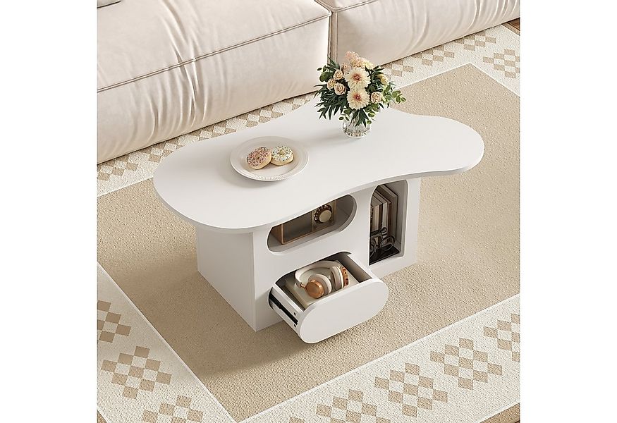 MODFU Couchtisch Kreativer Couchtisch Wolkenform (Satztisch, Wohnzimmertisc günstig online kaufen