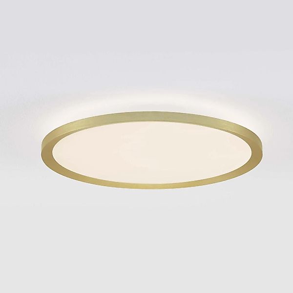 LED Deckenleuchte Aoton in Gold und Weiß 35W 3279lm günstig online kaufen