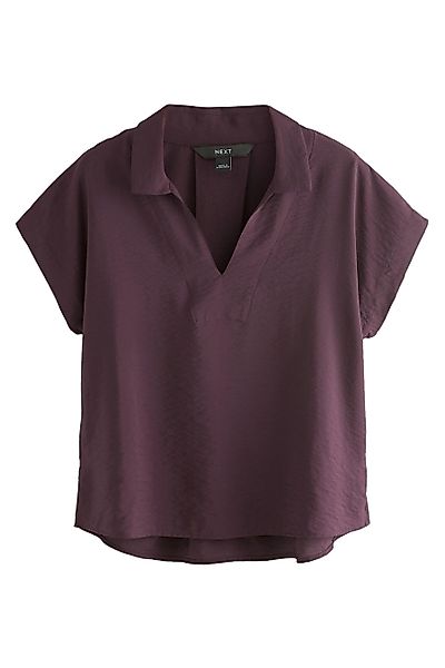 Next Blusenshirt Relaxed Fit Kurzarmtop mit günstig online kaufen