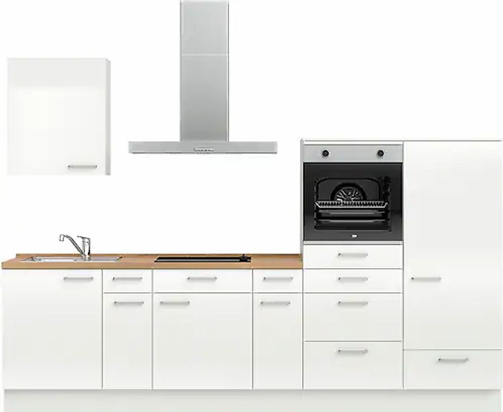 nobilia® Küchenzeile »"Flash I"«, vormontiert, Ausrichtung wählbar, Breite günstig online kaufen