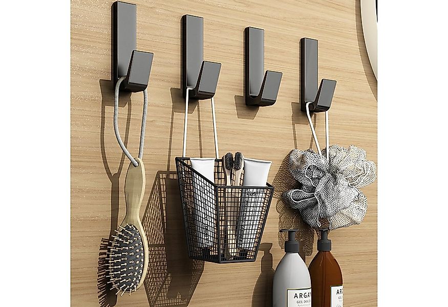 Coonoor Handtuchhaken ohne Bohren, 6er SET Garderobenhaken, Kleiderhaken, G günstig online kaufen