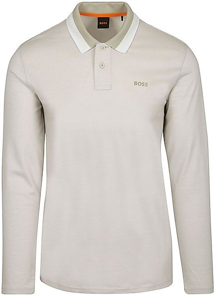 BOSS Peoxfordlong Polo Beige - Größe 3XL günstig online kaufen