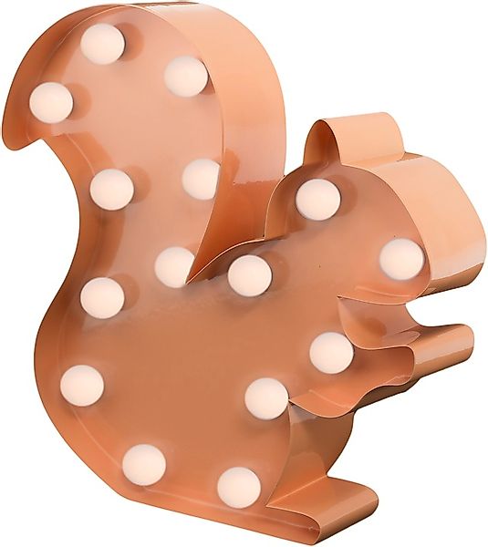 MARQUEE LIGHTS LED Dekolicht »Squirrel«, 15 flammig, Leuchtmittel LED-Modul günstig online kaufen
