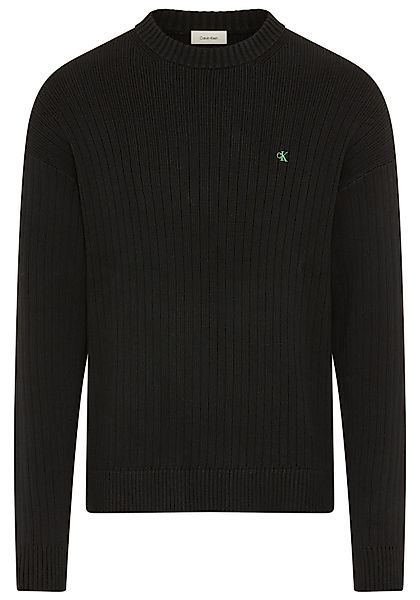 Calvin Klein Jeans Strickpullover Rundhalsausschnitt, Regular günstig online kaufen