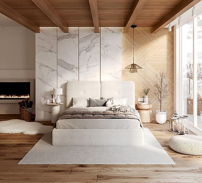 thematys Polsterbett Bettrahmen CLEO 90x200, 120x200, günstig online kaufen