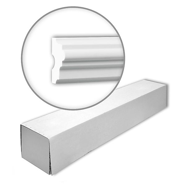 PROFHOME 151304 Wand- und Friesleisten 1 Karton Set mit 25 Zierleisten 50 m günstig online kaufen