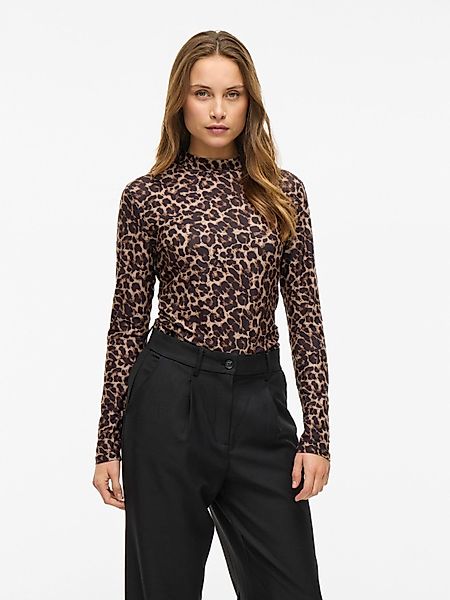 Vila Langarmshirt Leoa (1-tlg) Plain/ohne Details günstig online kaufen